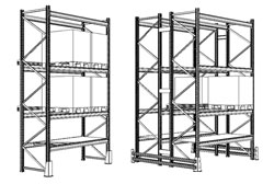 Паллетные стеллажи